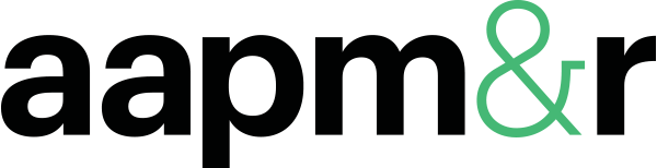 AAPMR Logo - Black sans-serif type with green ampersand